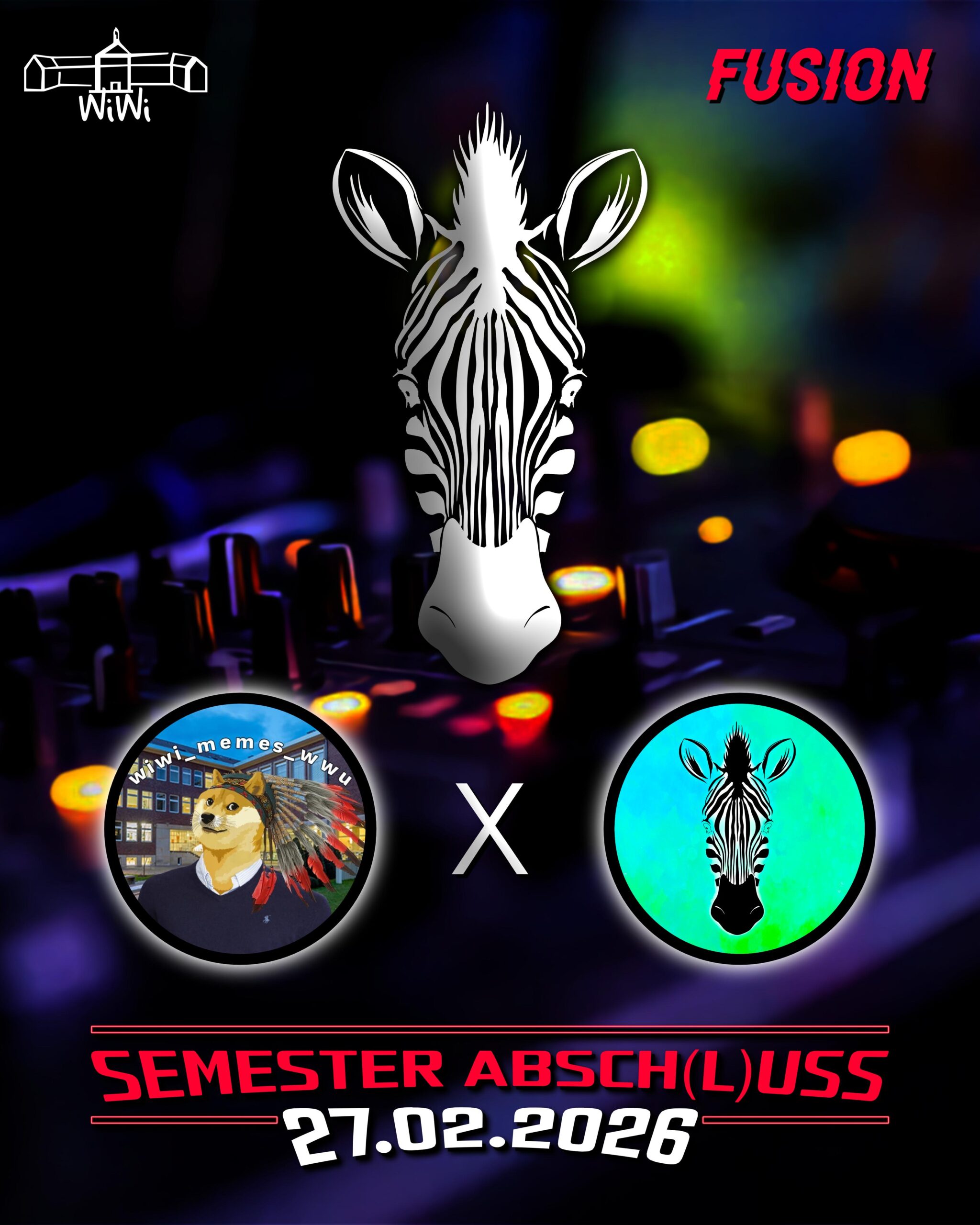 Semesterabsch(l)ussparty im Fusion